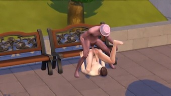 Sims 4: Gorąca Akcja Gejowska W Parku.