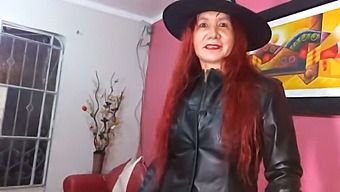 A Stunning Milf Goddess Transforms Into A Seductive Witch For Halloween