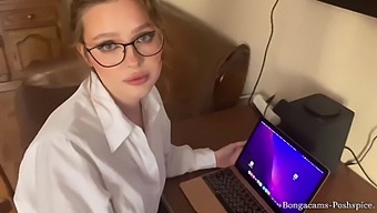 Get Up Close And Personal With A Hot Stepmom In This Pov Blowjob Video