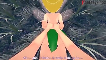 Tinker Bell Engages In Sexual Activity While Another Fairy Observes Them | Peter Pank | Short (Full On Red)