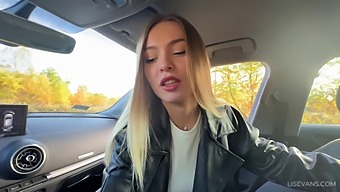 Exclusive Video Of A Blonde Teen Getting Her Pussy Licked And Fucked In Public