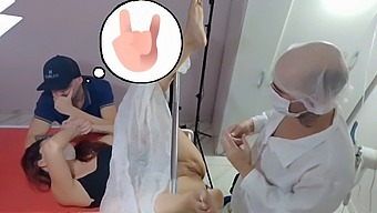 Doctor Enjoys A Fortunate Encounter During A Husband And Wife Pro Examination