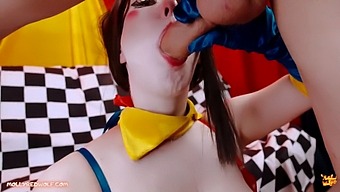 Pomni'S Cosplay Showcase: A Wild Ride Of Hardcore Action And Big Tits