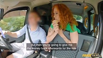 Fake Taxi Driver Gives Redhead A Ride To Remember