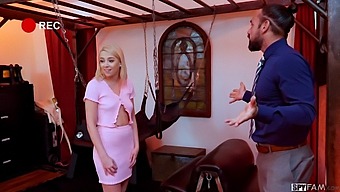 Hd Video: Madison Summers Indulges Her Stepdad'S Fetish In The Sex Dungeon
