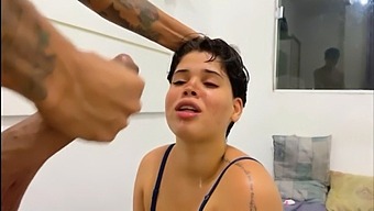 Brazilian Amateur Couple'S Passionate Oral Sex Session