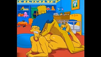 Marge Erotikus Hentai Fantáziája: Creampie És Spriccelő Látvány